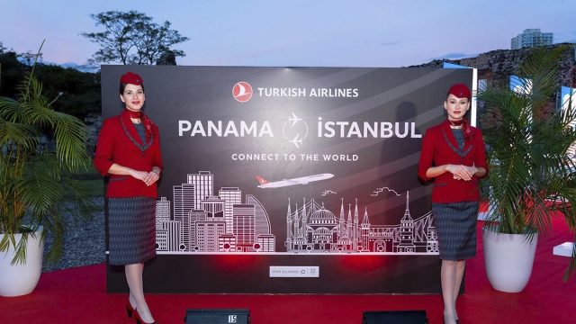 Turkish Airlines celebra vuelos directos entre Estambul y Panamá